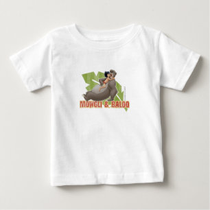 Jungle Book's Mowgli and Baloo Hugging Disney Baby T-Shirt
