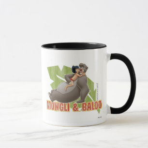Jungle Book's Mowgli and Baloo Hugging Disney Mug