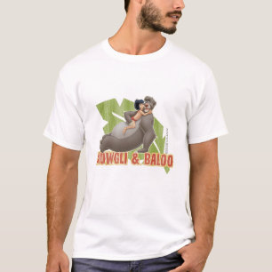Jungle Book's Mowgli and Baloo Hugging Disney T-Shirt