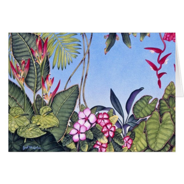 Jungle botanique (Devant horizontal)