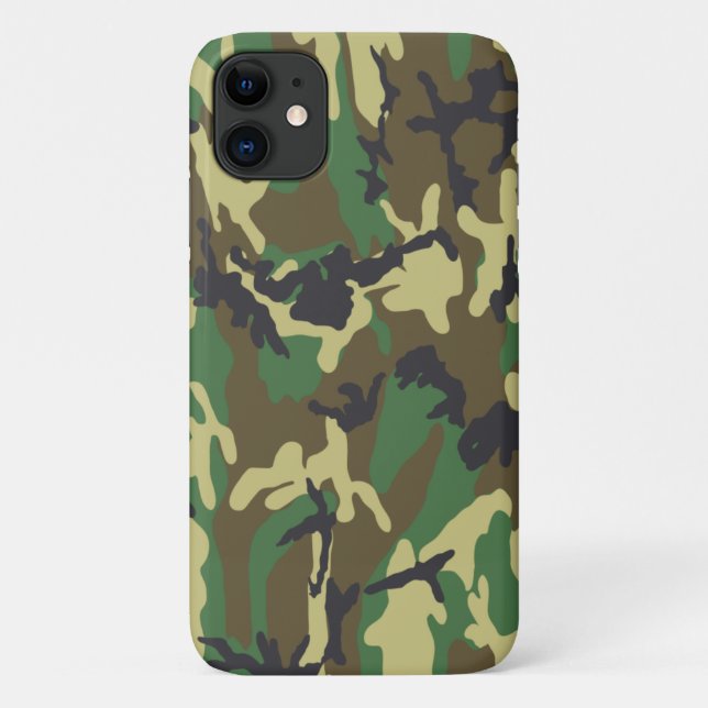 Jungle Camo Case-Mate iPhone Case (Back)
