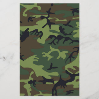Jungle Camo Stationery