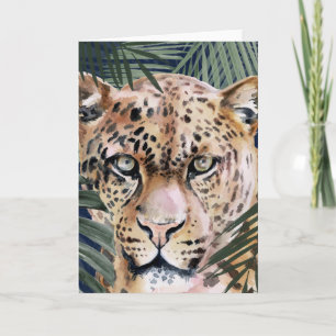 Jungle Cat - Cheetah Card