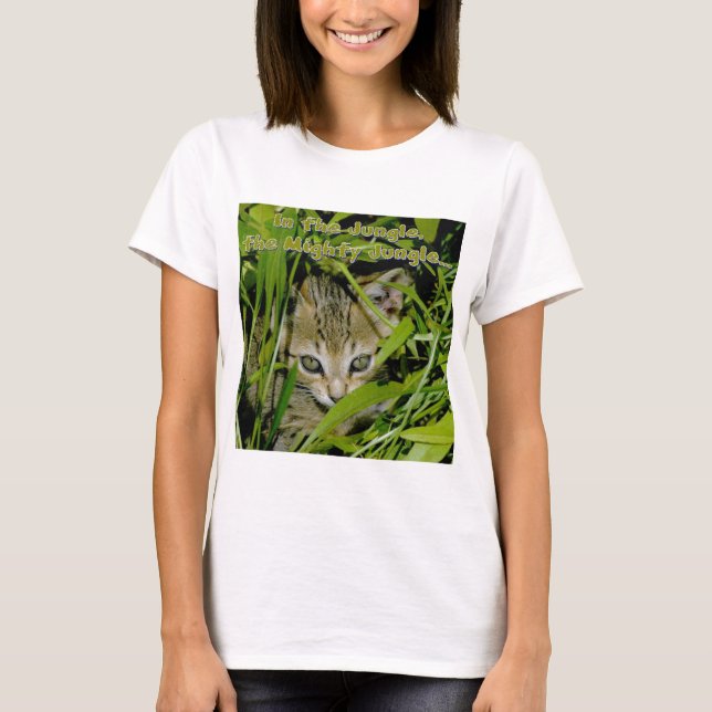 Jungle Cat T-Shirt (Front)