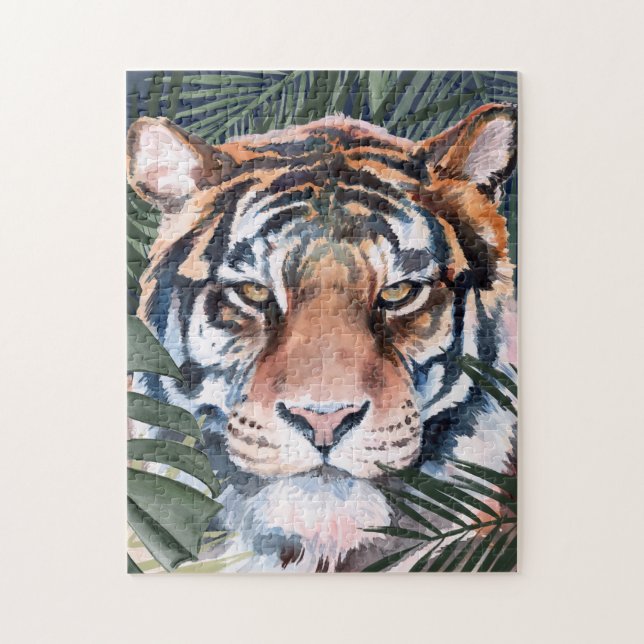 Jungle Cat - Tiger Jigsaw Puzzle (Vertical)