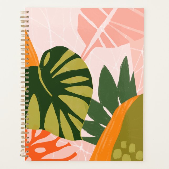 Jungle Collage I Planner (Front)