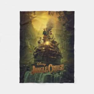 Jungle Cruise Movie Poster Fleece Blanket