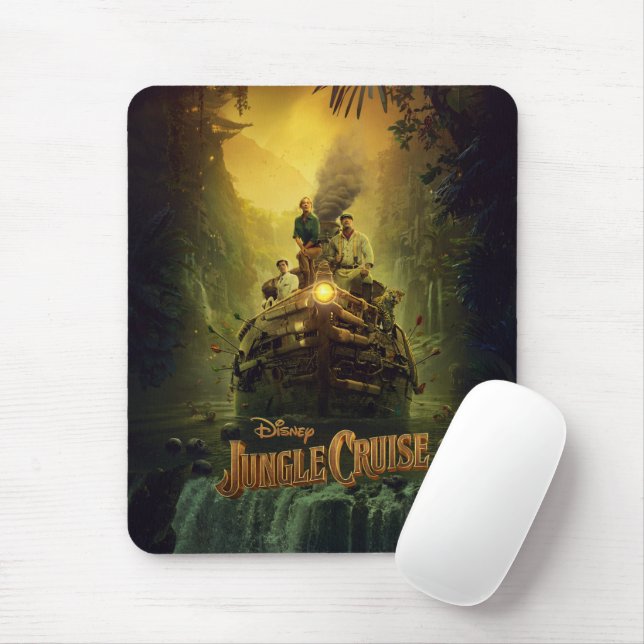 Jungle Cruise Movie Poster Mouse Pad (With Mouse)