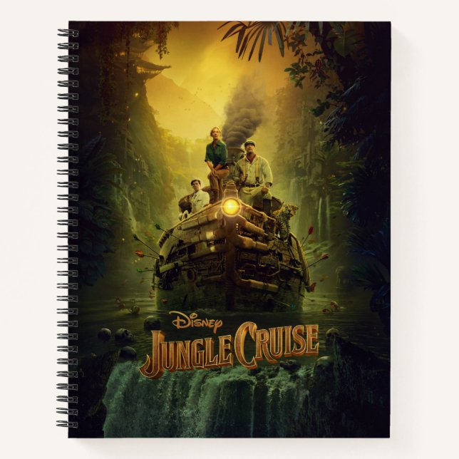 Jungle Cruise Movie Poster Notebook (Front)