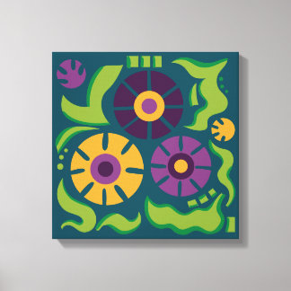 Jungle Daisy Canvas Print