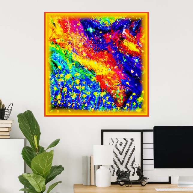 Jungle Dancing in the Sky. Buy Now Poster (Home Office)