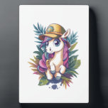 Jungle Explorer Unicorn (1) Plaque<br><div class="desc">Jungle Explorer Unicorn (1)</div>