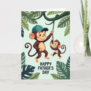 Jungle Fathers Day Card