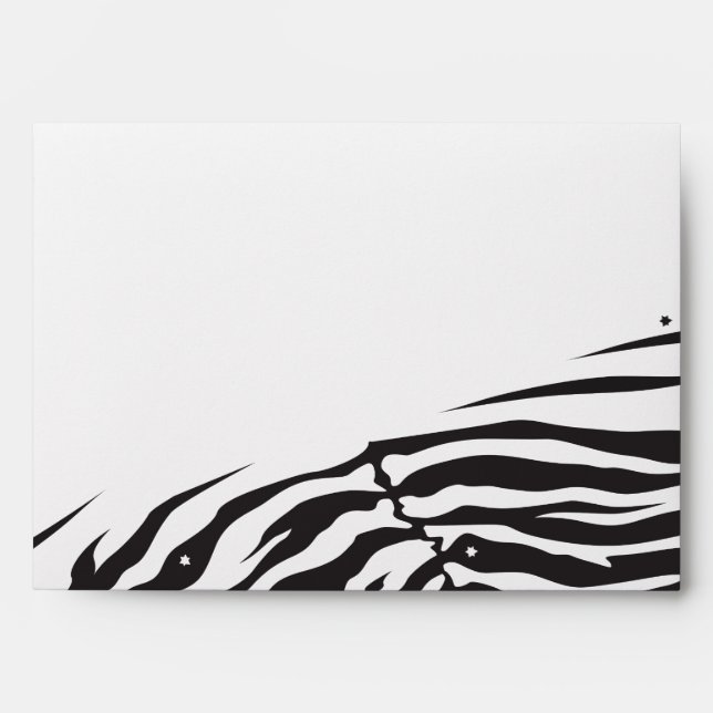 JUNGLE FEVER Bat Bar Mitzvah Custom Envelope (Front)