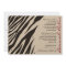 JUNGLE FEVER Bat Bar Mitzvah Invitation Invite