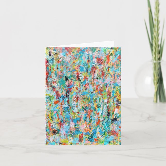 Jungle Fever Blank Notecard (Front)