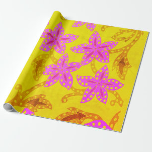 Jungle Floral Wrapping Paper