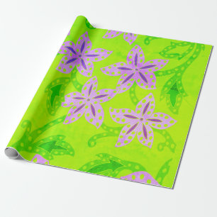 Jungle Floral Wrapping Paper