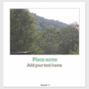 Jungle forest trees moutain travel add place name 