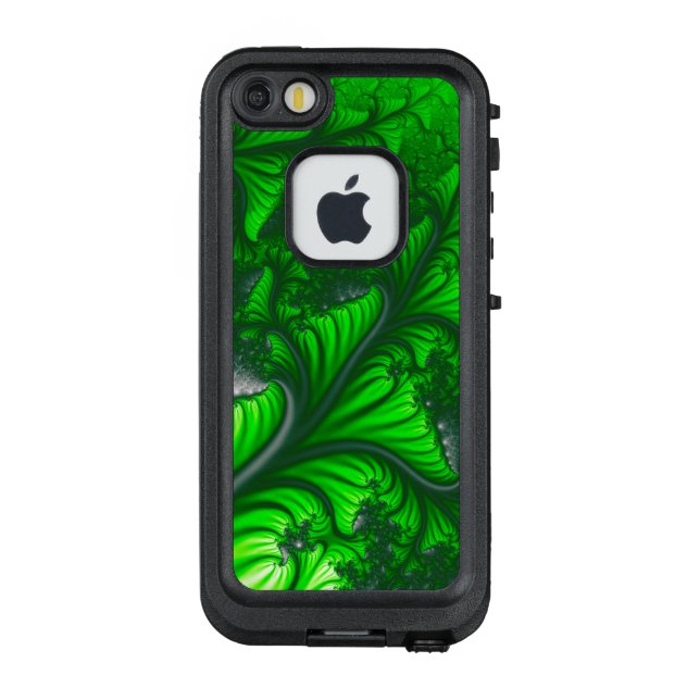 Jungle fractal LifeProof iPhone case (Back)