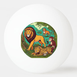 Jungle Friends Adventure Ping Pong Ball