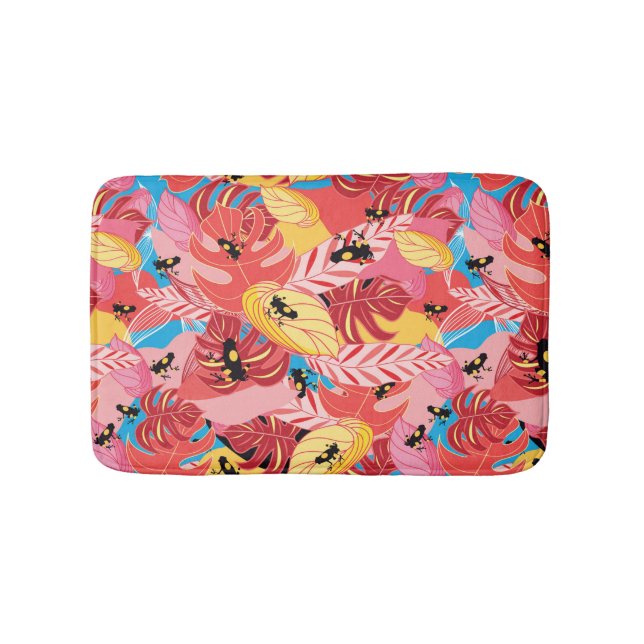 Jungle Frogs Bath Mat (Front)