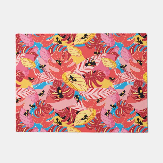 Jungle Frogs Doormat (Front)