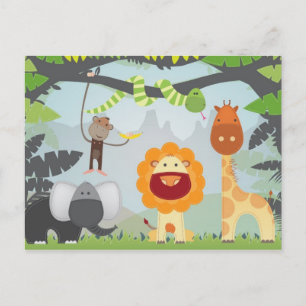 Jungle Fun Postcard