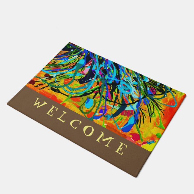 Jungle Garden Doormat (Angled)