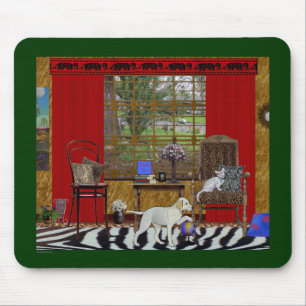 Jungle/Garden Thank You Mousepad