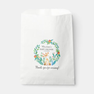 Jungle Giraffe Baby Shower Favour Bags
