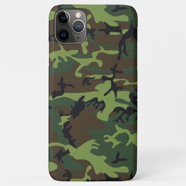 Jungle Green Camo Case-Mate iPhone Case (Back)