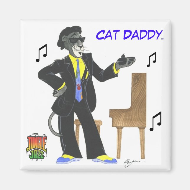 Jungle Jazz Magnet (Front)