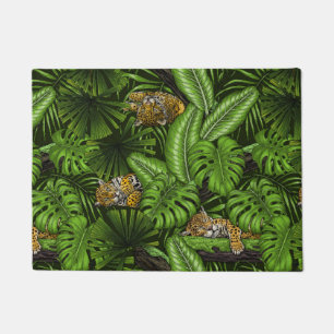 Jungle kitties doormat