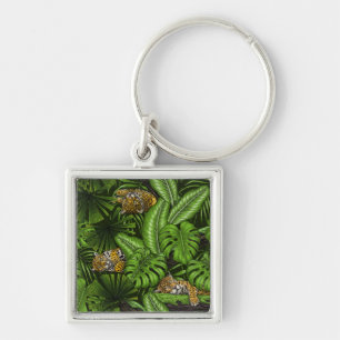Jungle kitties keychain
