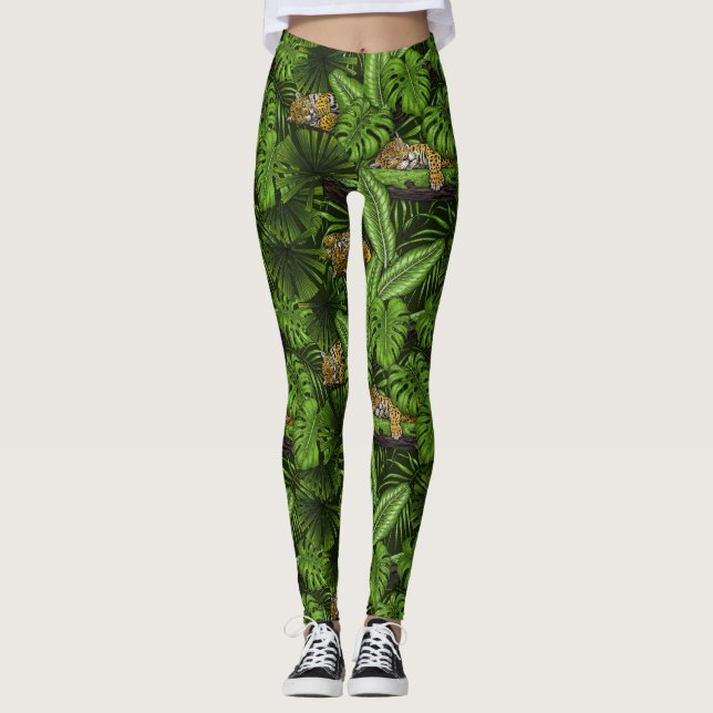 Jungle kitties leggings (Front)