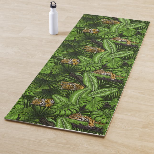 Jungle kitties yoga mat (In Situ)