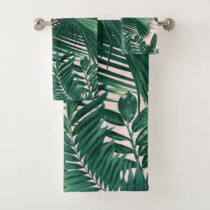 Jungle Leaves Siesta #1 Bath Towel Set