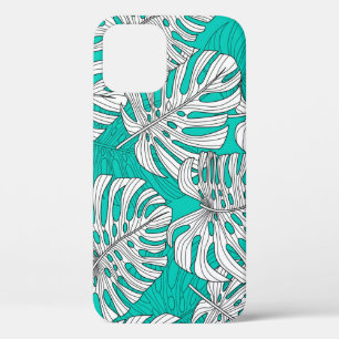 Jungle Leaves Tropical Floral Seamless iPhone 12 Case