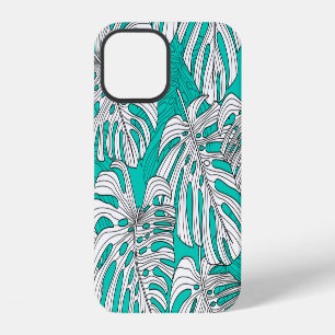 Jungle Leaves Tropical Floral Seamless iPhone 12 Case