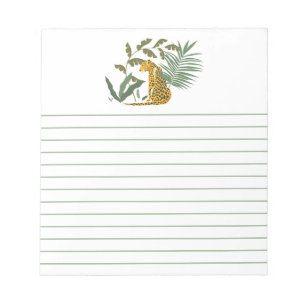 Jungle Leopard Notepad