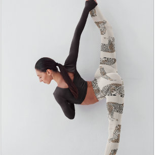Jungle Leopard Wild Animal Pattern Leggings
