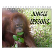 Jungle Lessons wildlife calendar