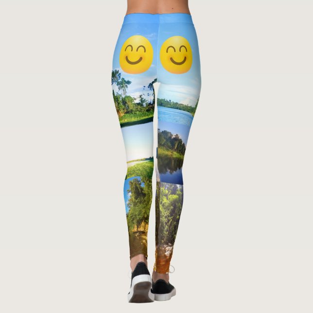 Jungle Light CG Leggings (Back)