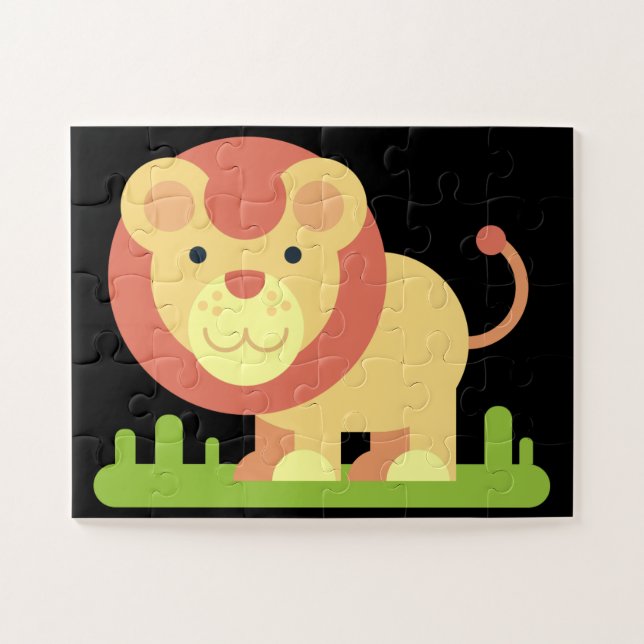 jungle lion puzzle (Horizontal)