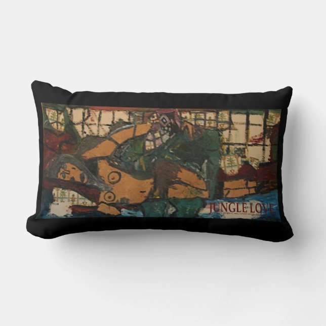 JUNGLE LOVE LUMBAR PILLOW (Front)