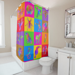 Jungle Madness 9 Inch Blocks Cheater Quilt