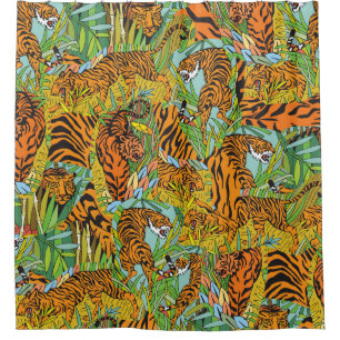 Jungle Majesty: Tigers Amidst Greenery