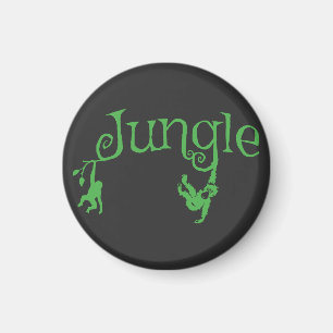 Jungle Nature Graphic Wildlife Lover Magnet