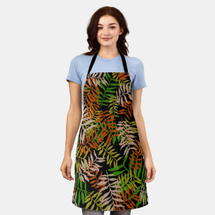 JUNGLE NATURE LEAVES  APRON